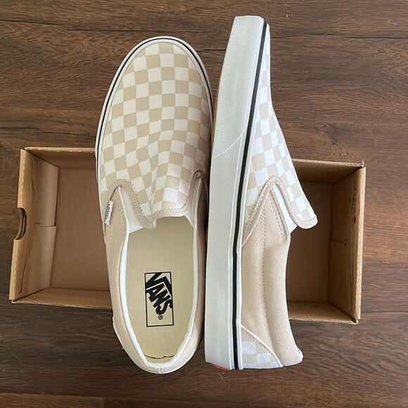 vans classic slip on color theroy checkboard men size 10.5 - Picture 4 of 5